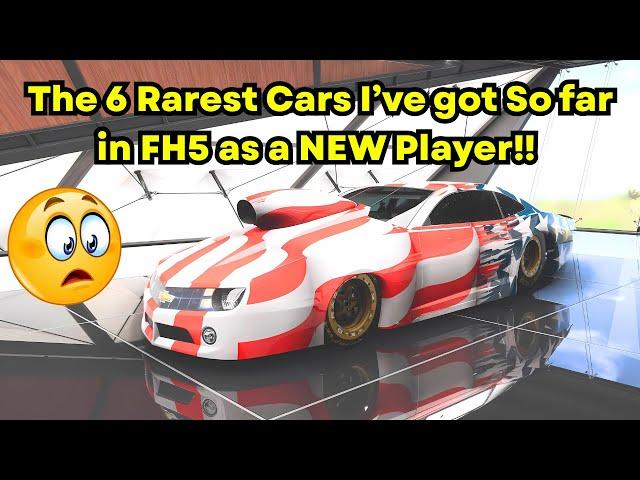 The 6 Rarest Cars I’ve Got in Forza Horizon 5 so Far as a NEW Player… (Showcase)