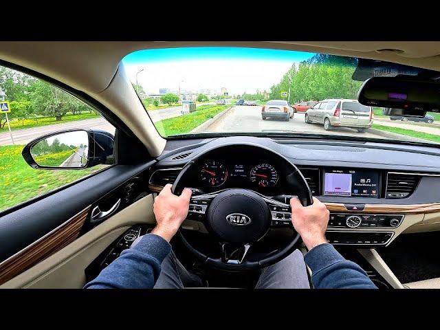 2016 KIA K7 2.2 CRDI 202HP POV TEST DRIVE