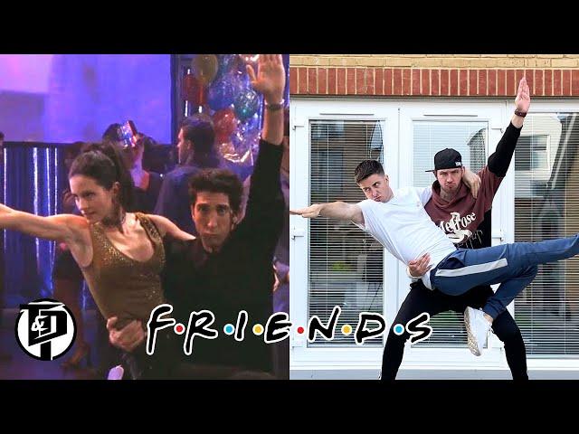 Friends "The Routine" | Monica and Ross dance