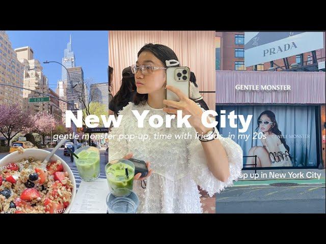 NYC Vlog⭐️ Jennie Kim x Gentle Monster Pop-up, Shopping in Soho, Best Food Spots, Broadway Show