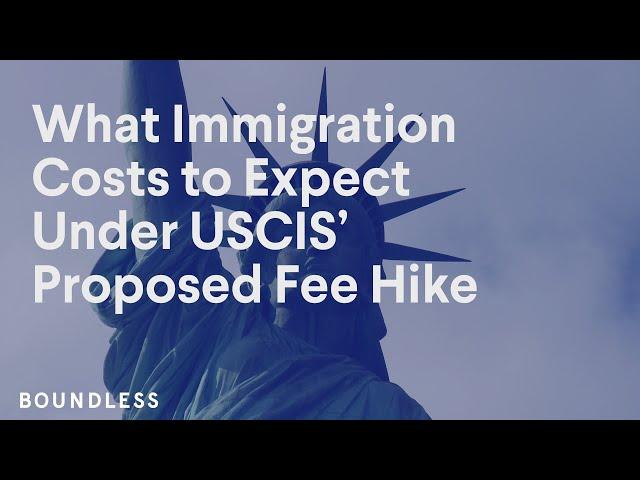 Immigration Costs to Expect Under USCIS’ Proposed Fee Increase 2023