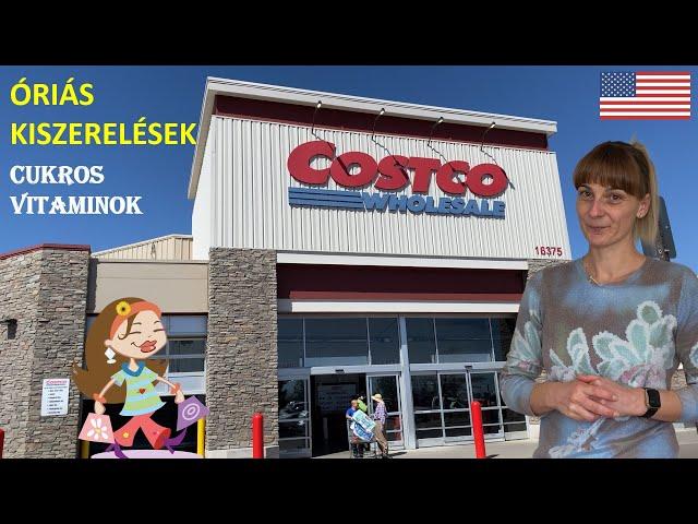 ELŐSZÖR A COSTCO-BAN! - az amerikai METRO áruház?