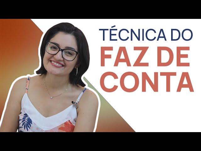 Técnica do Faz de Conta