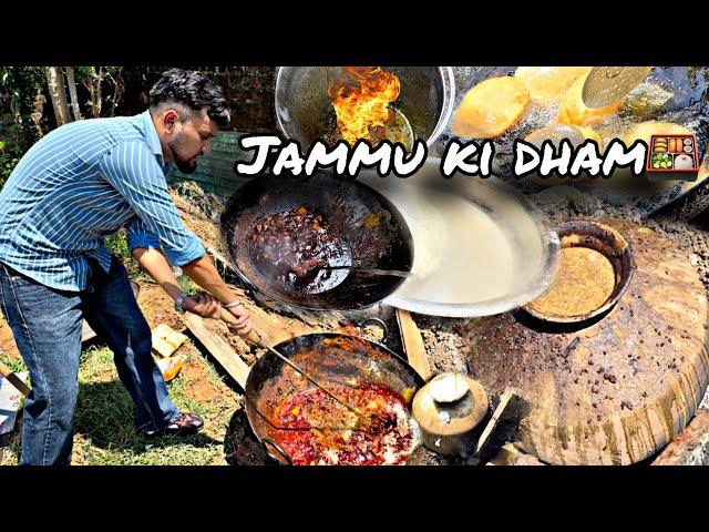 DOGRI TRADITIONAL FOOD  *jammu ki dham* Best dogra food||DAAL,RICE,Ambal|| jammu food vlog Ak081