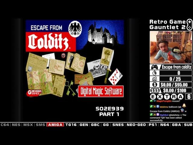 RGG S02E939 - Escape from Colditz (AMIGA) - oreb7 (SUB) - Part 1 of 2