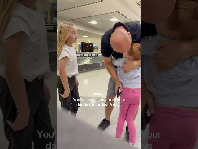 Longest we’ve been apart #momlife #shorts #daughter #family