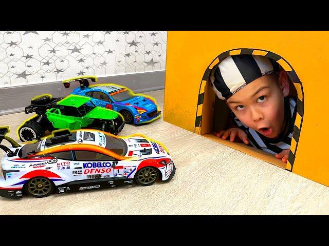 Dima play with toy cars - Collection car videos for kids