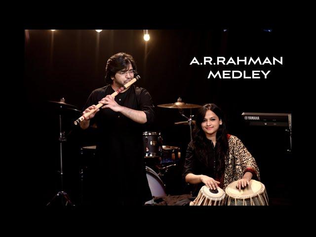 A.R.RAHMAN MEDLEY | Tejas & Mitali Collective #tejasmitali #tejasandmitalicollective #flutetabla