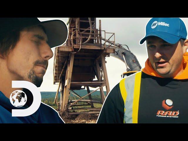 Parker Called A “Moron” By Crew For Moving A Washplant | Gold Rush