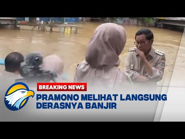 BREAKING NEWS - GUBERNUR PRAMONO MELIHAT LANGSUNG BANJIR DI JAKARTA