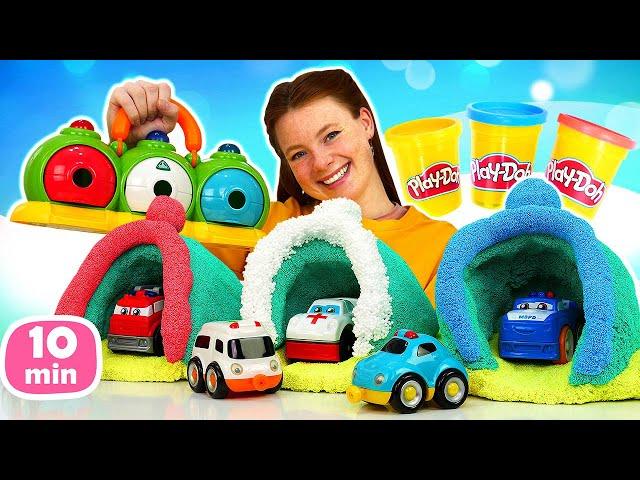 Play Doh Knetespaß mit Irene - Spielzeug Videos für Kinder Kompilation | Kinder Atelier.