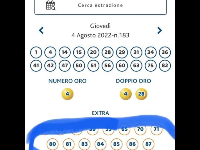 10 e lotto cinque minuti straordinaria vincita con numeri in decina in extra su più schedine ￼