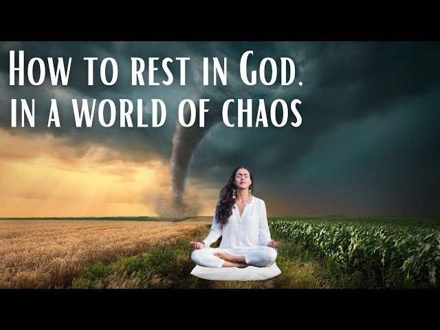 I rest in God - Lesson 109 A Course in Miracles