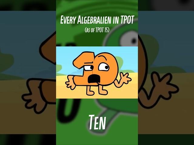 Every Algebralien in TPOT (as of TPOT 15) #shorts #tpot #algebraliens