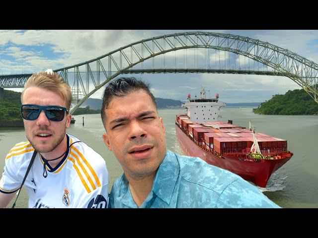 ESPAÑOL queda ASOMBRADO con el CANAL de Panamá  Ft. @ramilladeaventura