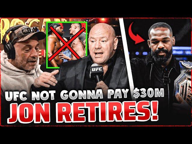 Jon Jones RETIRING? Dana White’s Surprising Call to Joe Rogan Revealed! UFC 311 Is Being CANCELED?