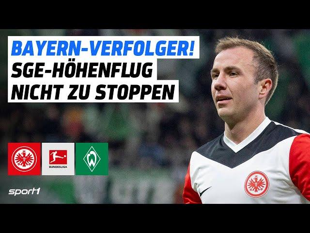 Eintracht Frankfurt - SV Werder Bremen | Bundesliga Tore und Highlights 11. Spieltag