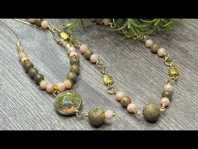 For Wendy - Making a Necklace Using her Signature Coreana Chain and Bargain Bead Box