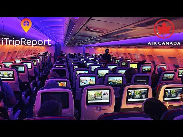 NEW INTERIOR Air Canada A330 Economy Class Trip Report