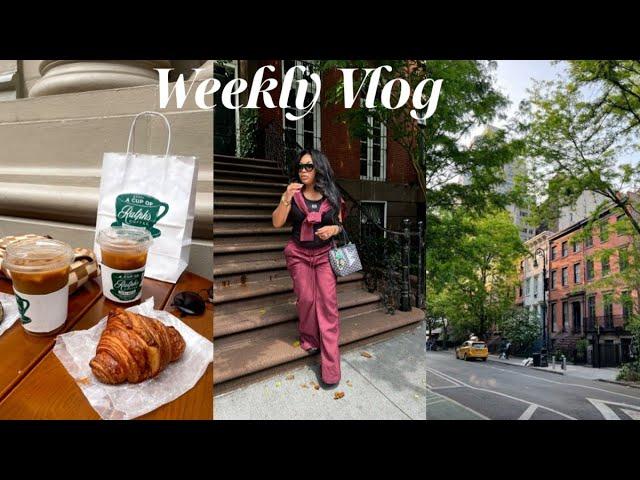 Weekly Vlog | My Morning routine, Nicki concert, meeting Serena Williams| AALIYAHJAY