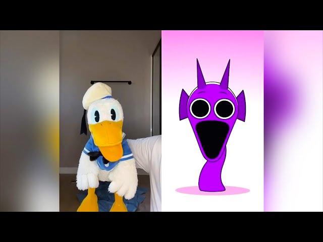 Donald Ducc REACTS To SPRUNKI TikToks! 19 (DO NOT BE SCARED CHALLENGE)