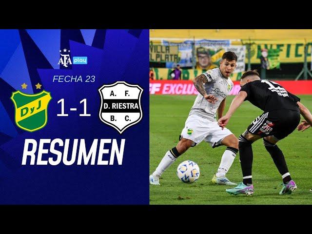 Defensa y Justicia 1 vs 1  Deportivo Riestra | #TorneoBetano | Resumen | Fecha 23