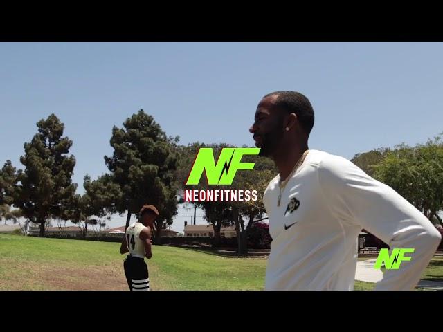 Paul Richardson & Devin Kirkwood Off-Season | Neon Fitness | “On my own” - Bino Rideaux