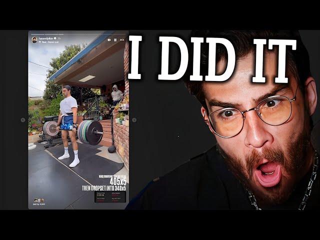 This Drop Set Almost Destroyed Me | HasanAbi Reacts