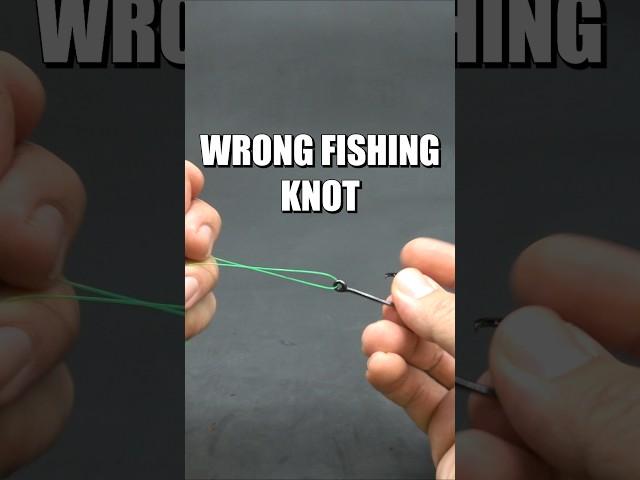 Your knot is ! Here's the fix.