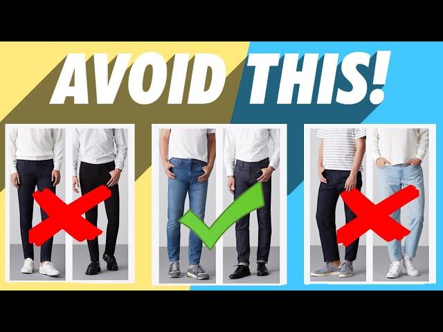 How Jeans Should Properly Fit Skinny/Slim Guys | Ashley Weston