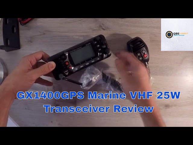 Introduction to the Standard Horizon Eclipse GX1400GPS Marine 25W VHF Marine Transceiver