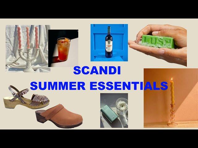 Scandinavian Summer Favourites (wine, shoes, haircare)