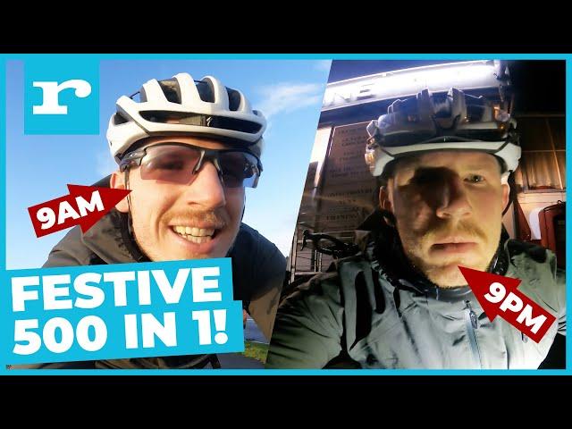 Burn off those mince pies! | Rapha Festive 500 in one go