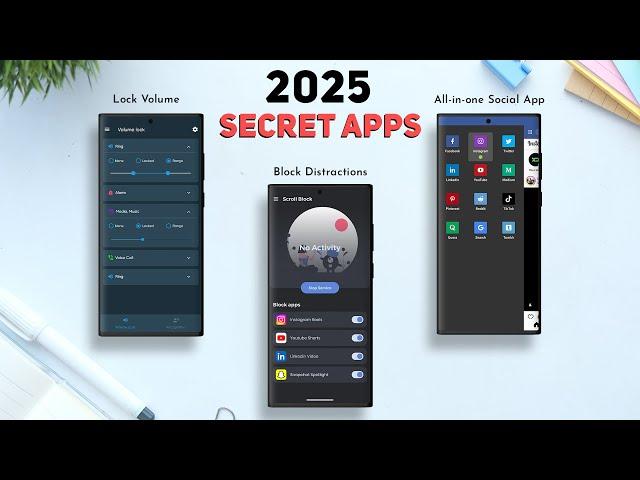 Top 10 Best SECRET Android Apps in 2025 That Will Make You Obsessed! [Best Android Apps 2025]