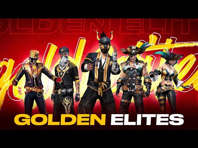 All New Rare Golden Elite Pass Bundles Gameplay | Badge99 | Garena Free Fire