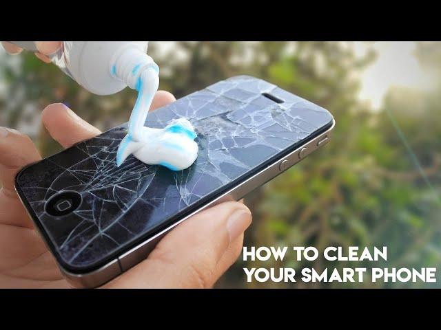 Remove Scratches from your Smartphone Screen with TOOTHPASTE AND SHAMBU || Malayalam || #experiment