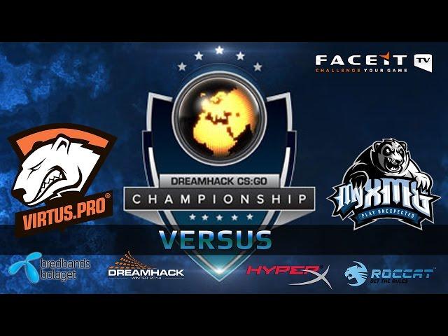 Virtus pro vs myXMG (Dreamhack Winter 2014 - Groups B & D)