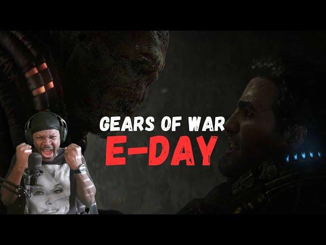 Gears of War: E-Day Trailer REACTION!!! [Zappa]