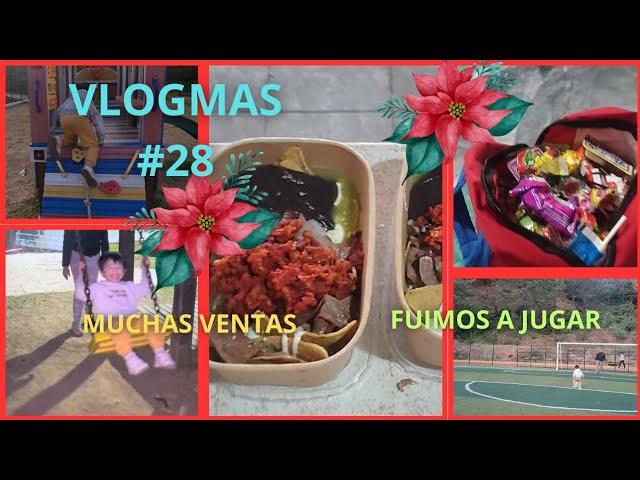 VLOGMAS 28  FUIMOS A JUGAR  A UNAS CANCHAS SUPER BONITAS ️ EMPEZANDO EL DIA CON MUCHAS VENTAS