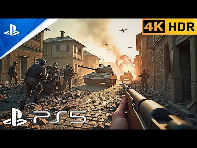 (PS5) World War II™ Has Never Been This Terrifying | Ultra Realistic 4K 60FPS HDR Gameplay