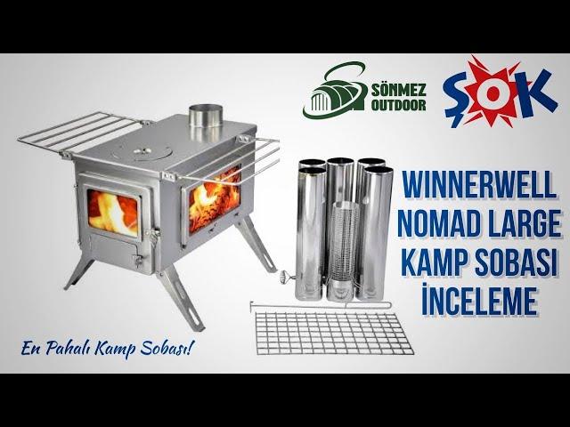 ŞOK MARKETTE SATILAN WINNERWELL NOMAD LARGE KAMP SOBASI İNCELEME -