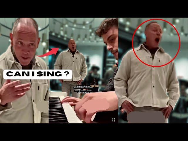 I meet an OPERA SINGER in the supermarket ?!!