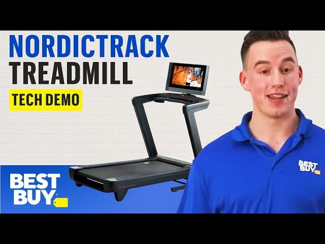 Convenient Home-Use Treadmill: The NordicTrack Commercial 2450 - Tech Demo from Best Buy