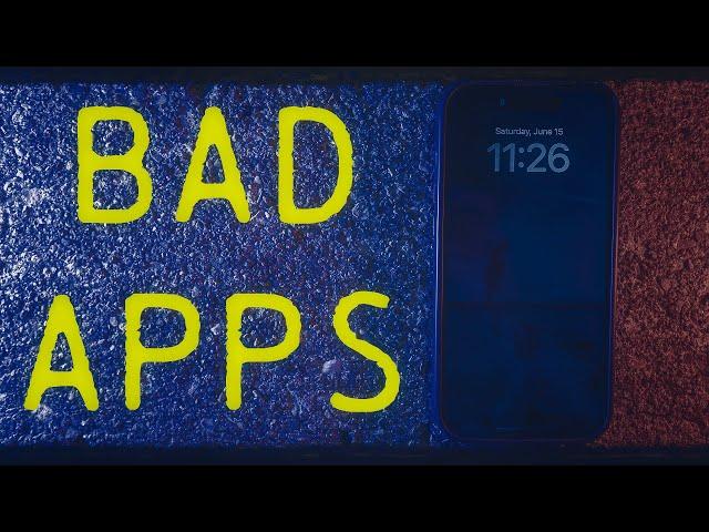 Why do people even make these bad apps?  Surprise EVP while reviewing?