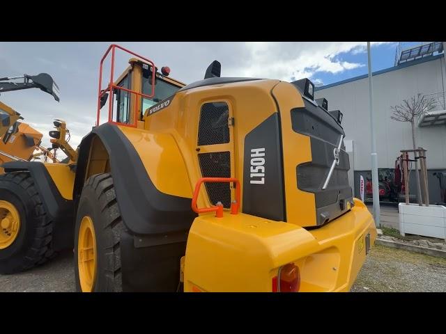 2023 Volvo L 150 H Interior and Walkaround Atest Expo 2023