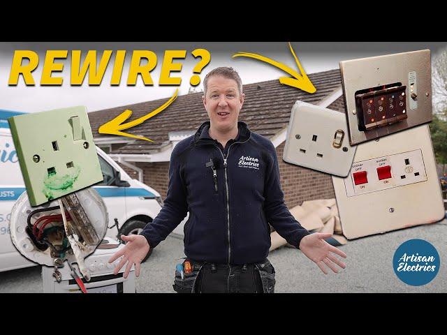 DOES YOUR PROPERTY NEED AN ELECTRICAL REWIRE? - THE MAIN SIGNS TO LOOK FOR!