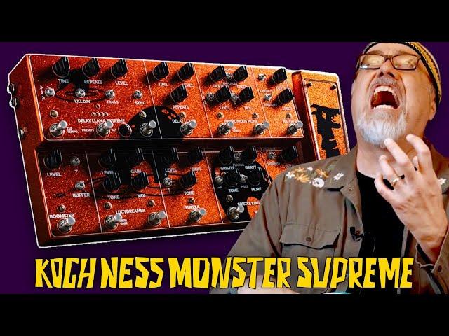 JAM pedals | Koch Ness Monster Supreme | Greg Koch Signature Multipedal