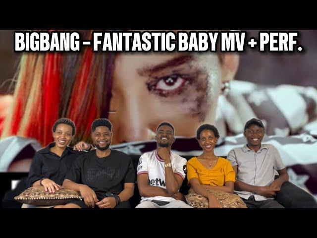 Our Reaction To BIGBANG - FANTASTIC BABY M/V + PERFORMANCE.