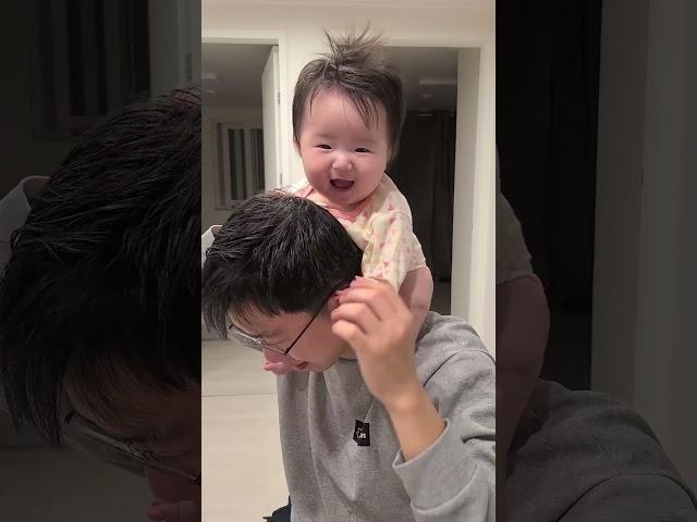 아빠...