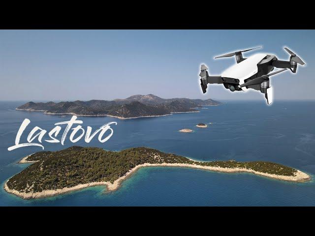 Island Lastovo, Croatia | Aerial 4K (Relaxing Music)
